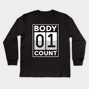 One Body Count Kids Long Sleeve T-Shirt